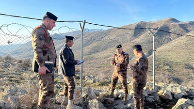 تەلبەندکردنی سنوری نێوان هەرێمی کوردستان و ئێران راگیرا