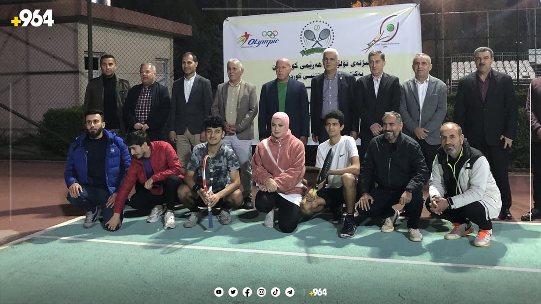 یاریزانێكی هەولێر لە یاری تێنس بووە پاڵەوانی كوردستان