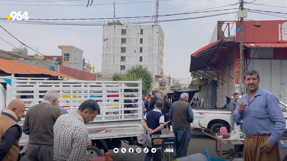 تۆڕی کارەبای دارە سووتاوەکەی سلێمانی رێک دەخرێتەوە