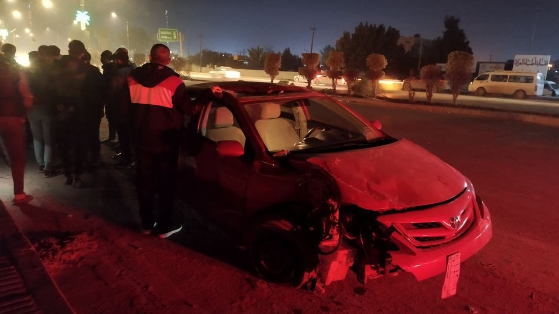 صور: محتفل متهوّر في بابل سيدفع 5 ملايين دينار بعد تدميره كاميرا حكومية