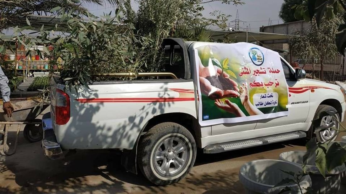 المثنى: الإدارات تعمل مع المتطوعين لتشجير المدارس بـ”البيزا والأكاسيا” (صور)