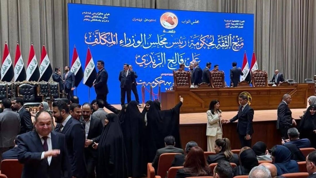 الحلبوسي يفتتح جلسة التصويت على حكومة الزيدي
