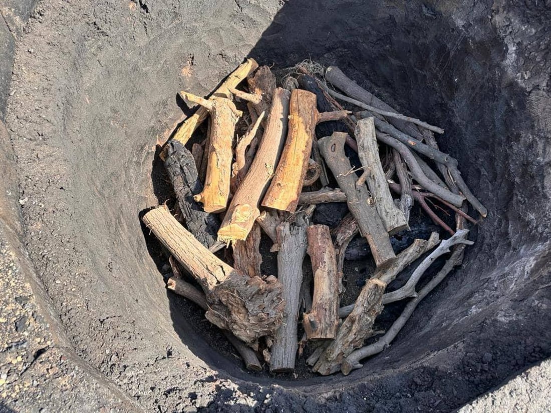 الشوي على خشب حمضيات ديالى ليس كغيره.. الفحامة في أفضل حال والمنتوج إلى البصرة