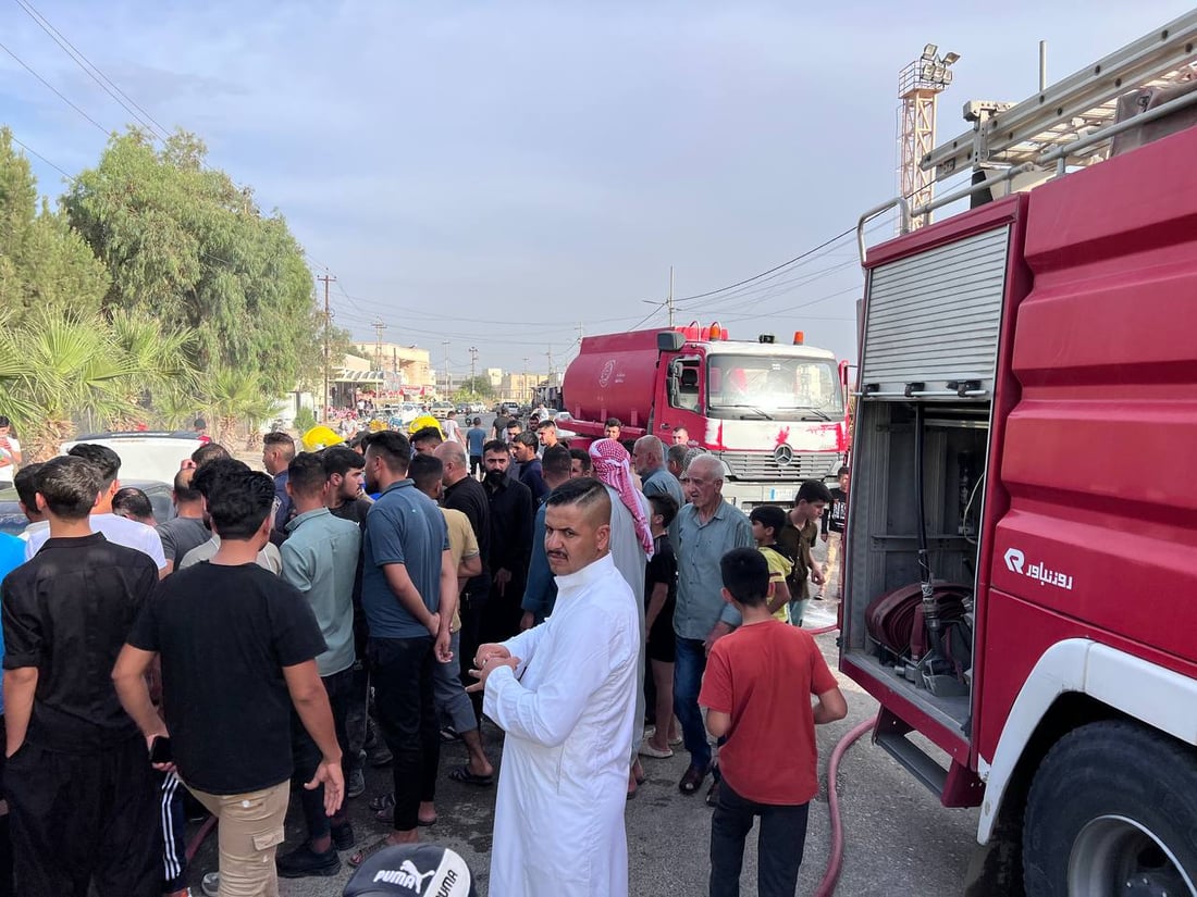 “فزعة” في داقوق لمساعدة رجل احترقت سيارته الأوبل.. مليون دينار خلال ساعة