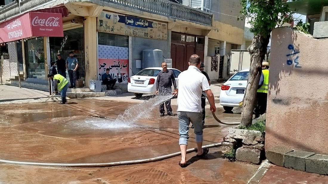 بەهۆی تەرزە و بارانی بەخوڕ 30 ماڵ لە رانیە زەرەرمەندبوون