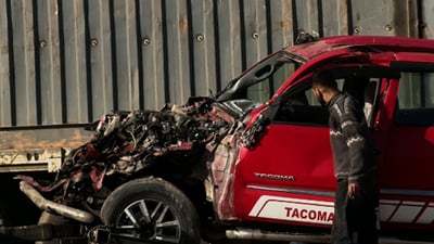 كوڕ و باوكێک بریندار بوون