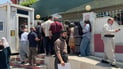 لە بەردەم بانكی مەڵكەندی سلێمانی پاڵەپەستۆیەکی زۆر دروستبووە