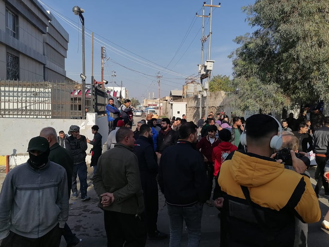 تجار “خان التمر” في كركوك: لن ننسحب ولن نتراجع (صور)