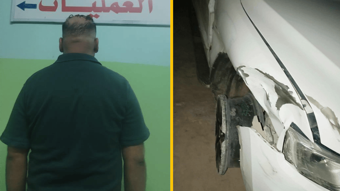 ضبط سائق “شيروكي” دهس دراجة وهرب فاصطدم بسيارة وتسبب بمصرع وإصابة 4 أشخاص