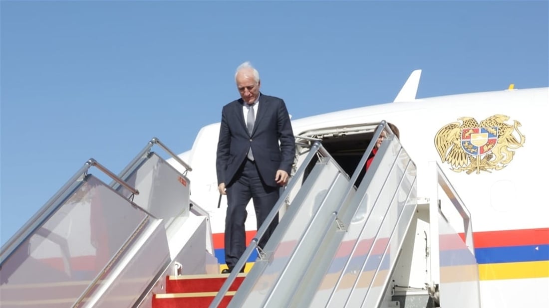 ئه‌مڕۆ سه‌رۆكی ئه‌رمینیا ده‌گاته‌ هه‌ولێر