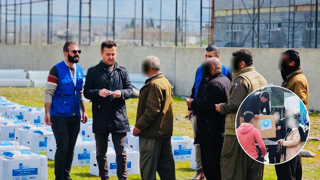 500 سه‌به‌ته‌ى خۆراك به‌سه‌ر 500 خێزانى‌ هه‌ژار له‌ هه‌ڵه‌بجه‌ دابه‌شكرا