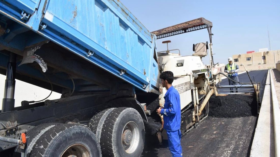 صور من مشروع قضاء “الصادق” في البصرة.. 38 مليار دينار للمجاري والتبليط