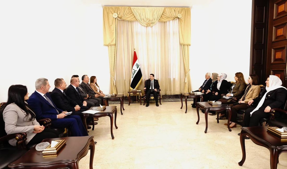 وفد الديمقراطي الكردستاني في ضيافة السوداني: حل الخلاف بين بغداد وأربيل عبر الدستور