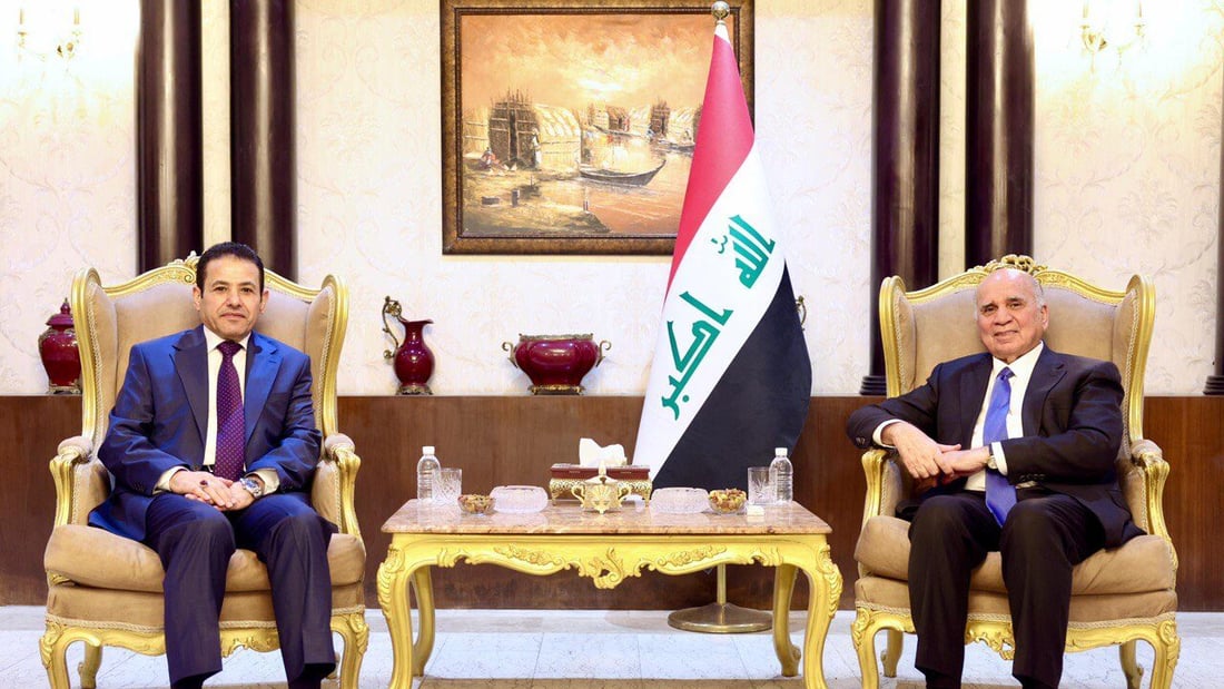 الأعرجي يطلع فؤاد حسين على مجريات التحقيق بهجمات المسيّرات في كردستان