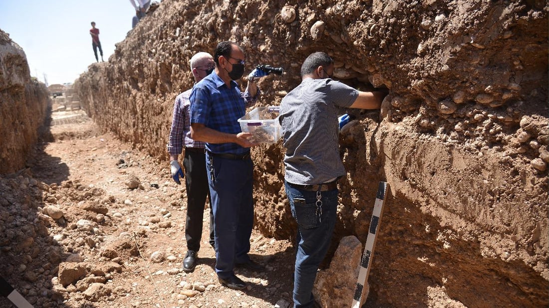 Human remains found on Duhok project site believed to be over 140 years old
