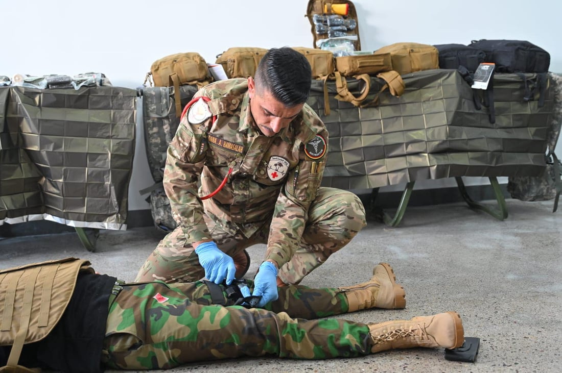 بۆ یەكەمجار خوێندنی پارامێدیکی سەربازی لە عێراق و كوردستان دەستیپێكرد