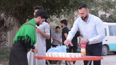 أستاذ من صلاح الدين يجمع طلبة من الجنوب إلى الشمال على مأدبة رمضان (فيديو)