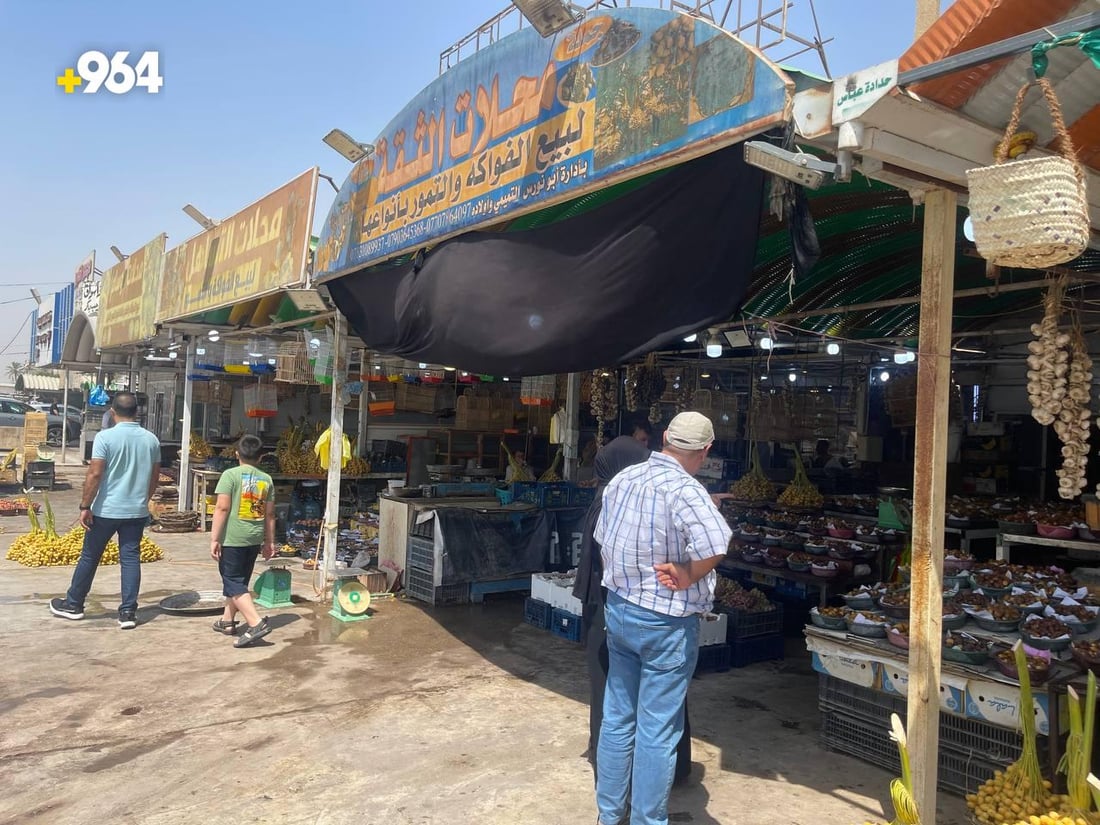صور: مهرجان تمور حقيقي في ديالى.. خلال البرحي في مجمدات لا تفتح إلا شتاءً