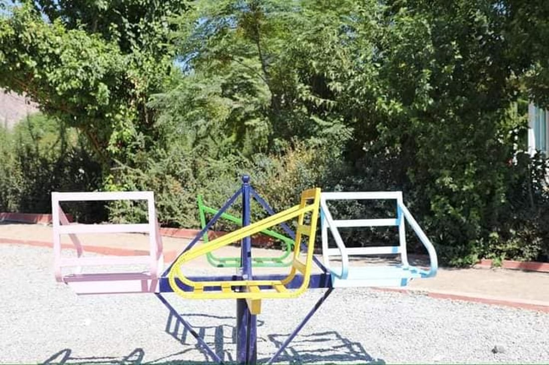 بەشێک لە یارییەکانی پارکی دەروازەی رانیە نۆژەن کرانەوە