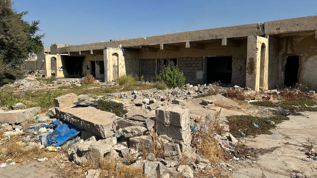 صور من “عروبة” كركوك: روضة مهجورة يمكنها حل ازدحام 8 آلاف طالب في 5 مدارس