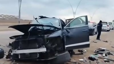 هەشت کەس بە رووداوێكی هاتوچۆ گیانیان لەدەست دا