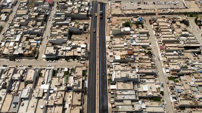 شەقامێكی نوێ لە دارەتوو كرایەوە