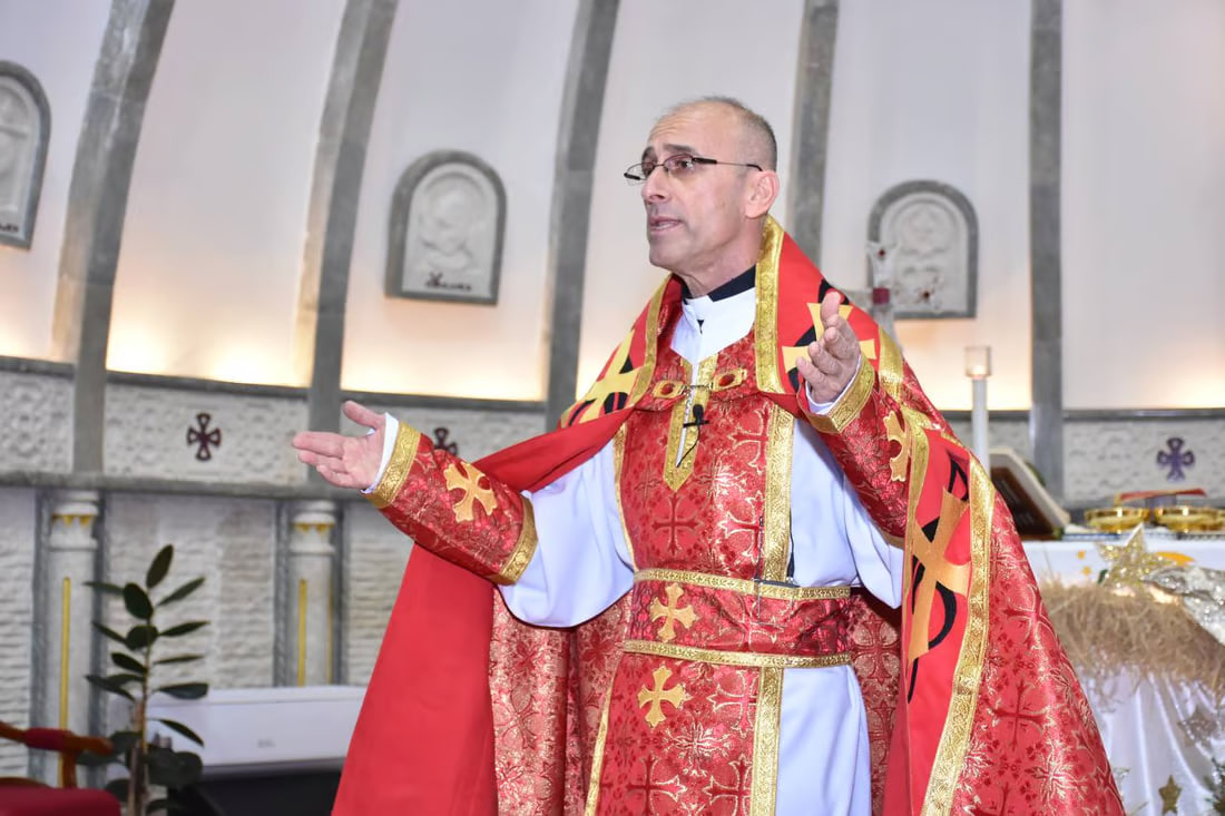 Photos: Somber Christmas Mass in Hamdaniya