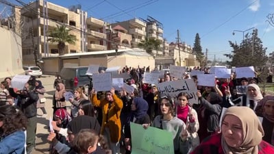 لە قامیشلۆ خۆپیشاندانە؛ داوای ئازادکردنی رۆڵەکانیان دەکەن