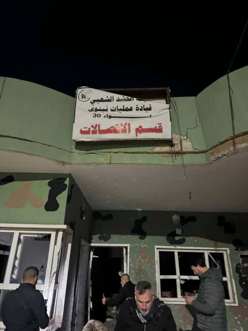 مسيرة انتحارية تستهدف مقراً للحشد الشعبي في سهل نينوى