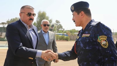 الشمري في سامراء لتأمين زيارة الإمام الحسن العسكري
