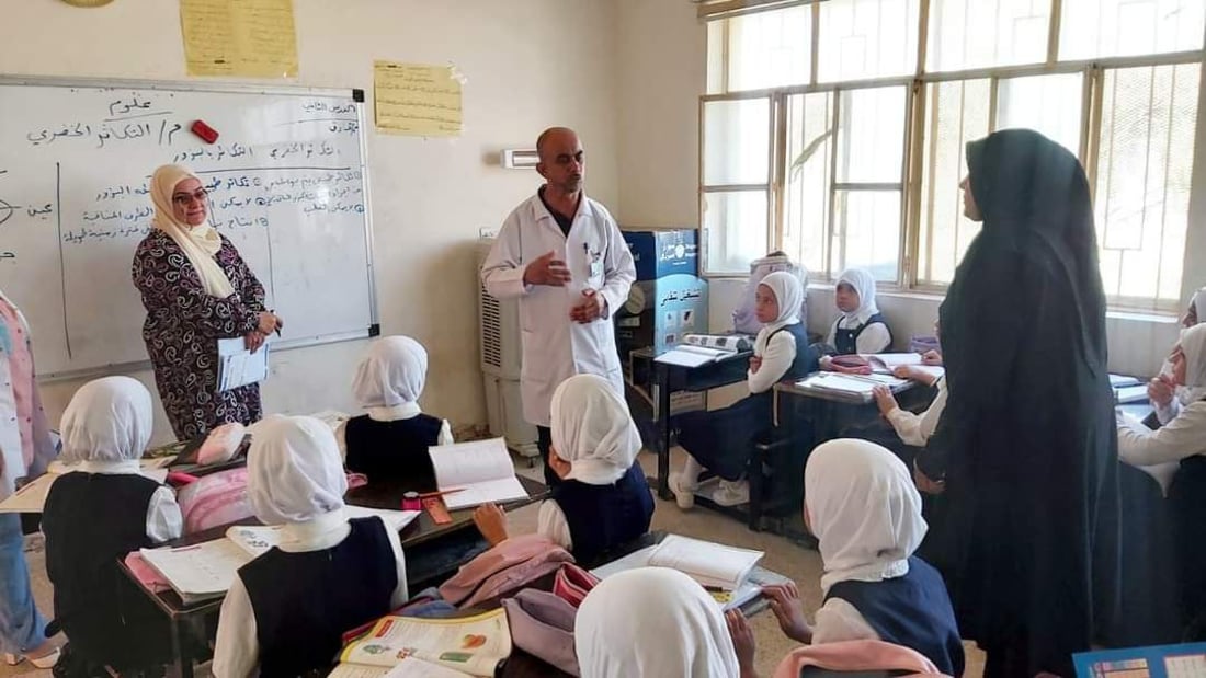 رێنمایی و کوتانى منداڵان لە خورماتوو دەستیپێکرد