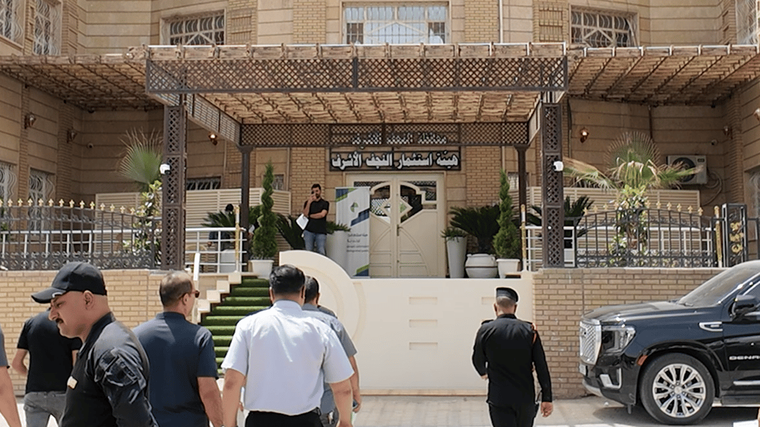سلموا الأموال ولم يستلموا منازلهم.. تظاهرة غاضبة ضد مجمع “أبو تراب” في النجف