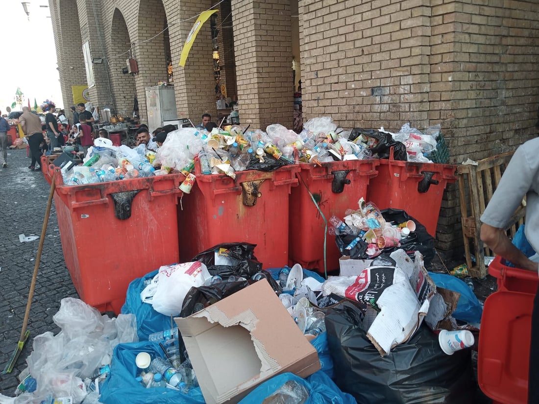 لە رۆژێکدا زیاتر لە 60 تۆن زبڵ لە هەولێر کۆکرایەوە