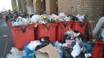 لە جەژندا نزیکەی پێنج هەزار تۆن خۆڵ و خاشاک لە هەولێر کۆکراوەتەوە