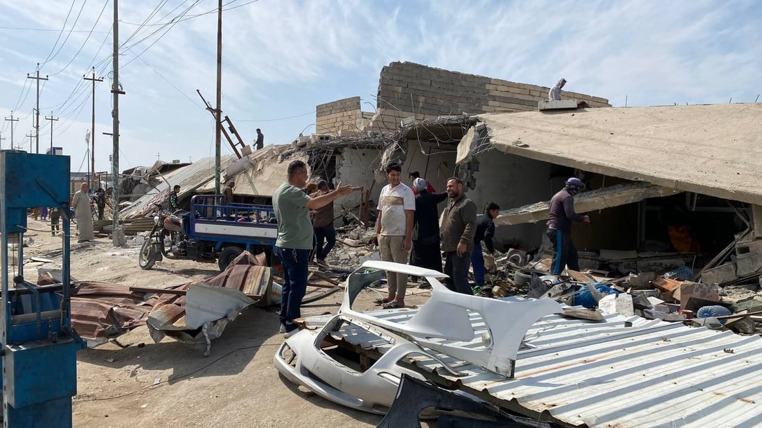 فيديو: إزالة تجاوزات قلب البصرة في الموفقية والجمهورية والمتضررون يريدون رواتب رعاية