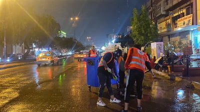 بعد موجة أمطار غزيرة.. كاميرا 964 تتجول في 6 مناطق بغدادية