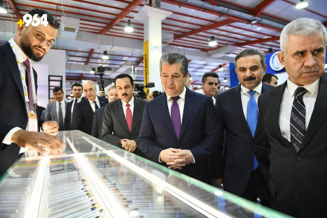 KRG Prime Minister inaugurates Erbil international trade fair