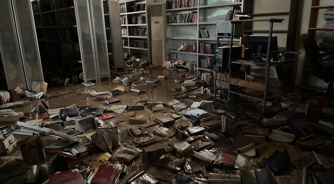 964media launches book drive to rebuild Chamchamal library destroyed in floods