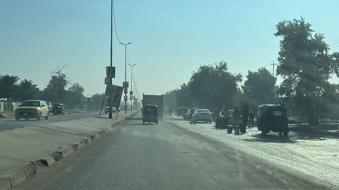 Illegal car washes flourish in Baghdad’s Al-Baladiyat district