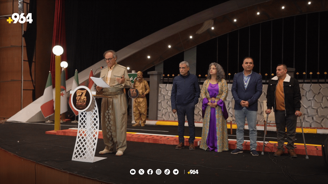 كچانی رۆژهەڵات خەڵاتەکانی فێستیڤاڵی شانۆی کەرکوکیان بردەوە