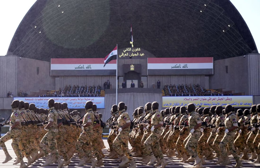 PM attends Iraqi army’s 103rd anniversary parade