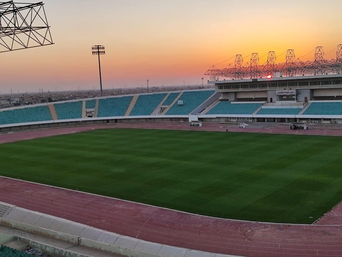 صور: ملعب ميسان جاهز تماماً وسيستضيف مباريات دوري النجوم
