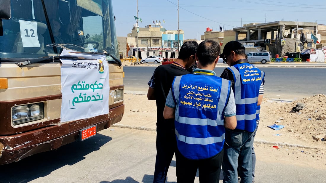 صور: أهل الخليج وإيران والعراق عائدون إلى مدنهم.. بدأ تفويج الزوار العكسي