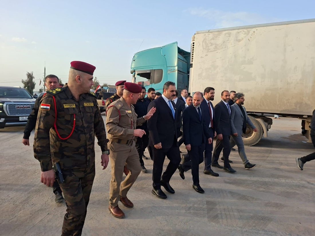 رئيس كمارك سوريا يدخل الأنبار والوائلي يؤكد: المنافذ رافد مالي مهم للمحافظات