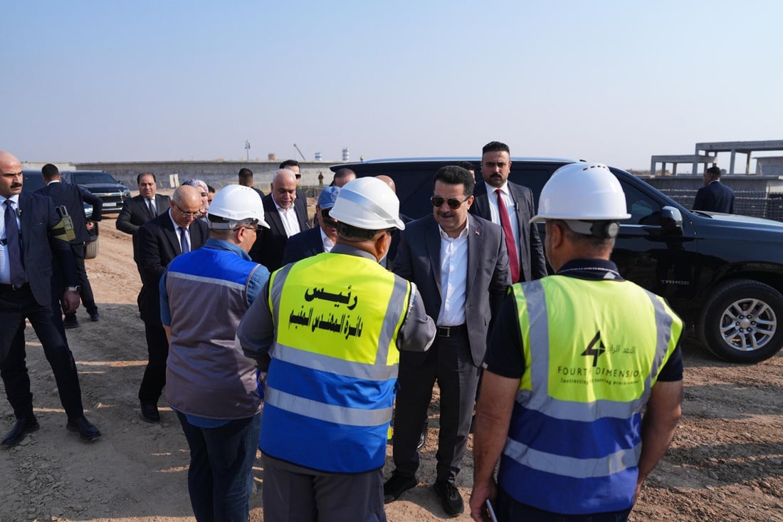 صور: السوداني يتابع الأعمال التنفيذية لمجاري الخالص وبعقوبة