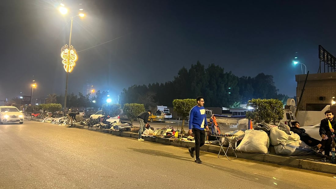 صور من سوق النهضة الليلي: ساعات عمل مقلوبة.. يفتح من مساء الخميس حتى ظهر الجمعة