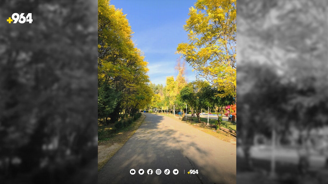 هەولێر چارەسەری وشکبوونی پارکەکانی کرد