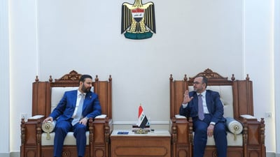 الزيدي يواصل جولته على قادة الإطار.. ناقش الكابينة الوزارية مع النهج الوطني