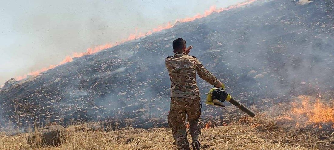 بەتۆمەتی سووتاندنی هەنگەکانی سەیدسادق کەسێک دەستگیر کرا
