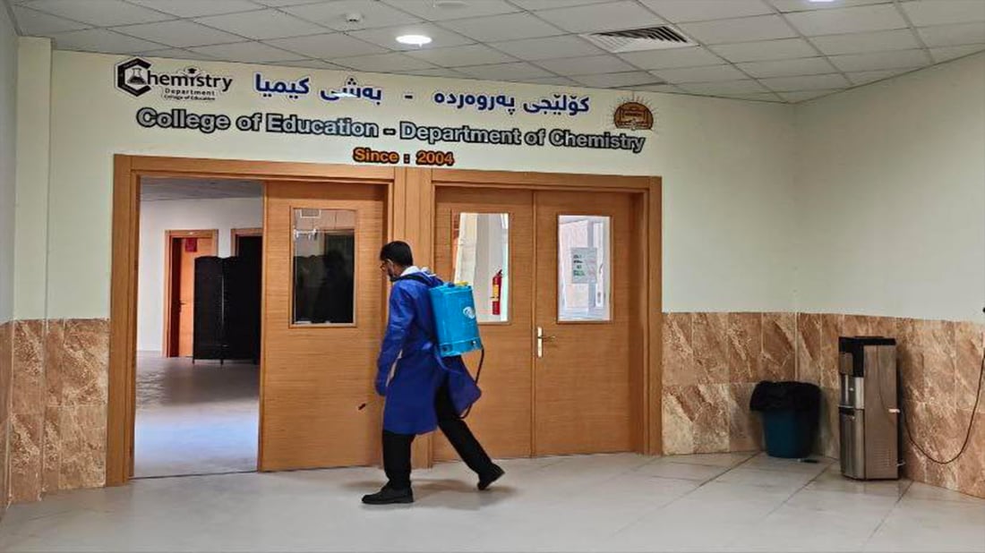 زانکۆی گەرمیان: مێشوولە زیانبەخشەکان قەڵاچۆ دەکەین